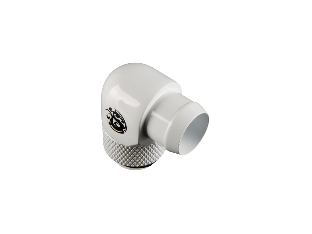 G1/4" Deluxe White Rotary Angle Stubby 1/2" Fitting