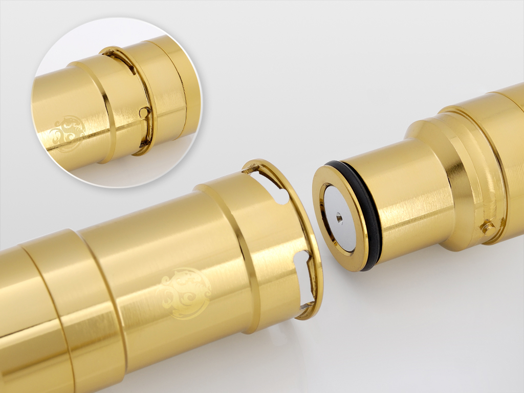 Bitspower True Brass Quick-Disconnected Female With Rotary 45-Degree IG1/4" Extender