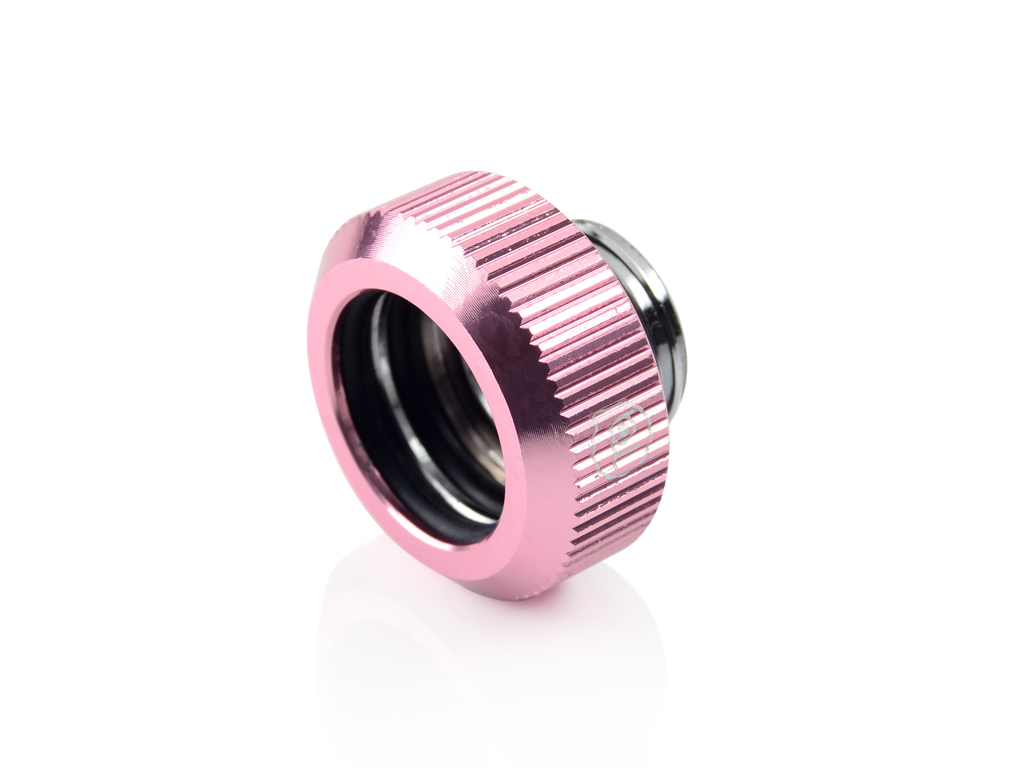 Bitspower G1/4" Tighten Fitting For Hard Tubing OD14MM (Pink) (2 PCS )