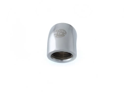 Bitspower Silver Shining 30-Degree With Dual Inner G1/4" Extender