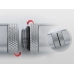 Bitspower Silver Shining 30-Degree With Dual Rotary G1/4