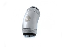 Bitspower Silver Shining 30-Degree With Dual Rotary G1/4