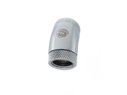 Bitspower Silver Shining 30-Degree With Dual Rotary Inner G1/4" Extender