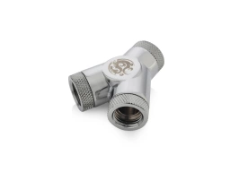 Silver Shining Y-Block With Triple Rotary IG1/4"