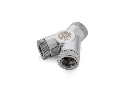 Silver Shining Y-Block With Triple Rotary IG1/4