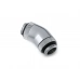 Bitspower Silver Shining 45-Degree With Dual Rotary G1/4