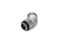 G1/4" Silver Shining Dual Rotary 45-Degree IG1/4" Extender