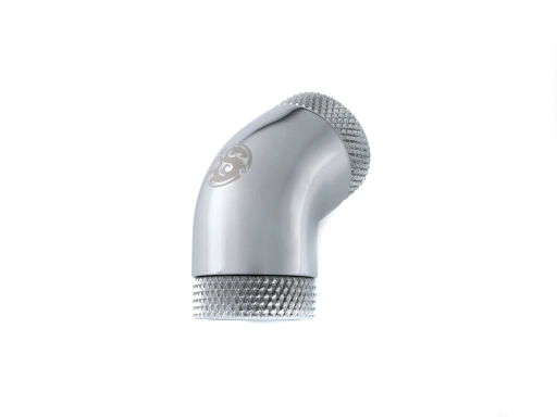 Bitspower Silver Shining 60-Degree With Dual Rotary Inner G1/4