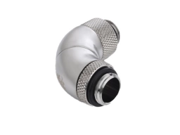 G1/4" Silver Shining Triple Rotary 90-Degree G1/4" Extender