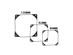 ANTI-VIBRATION  SILICON PAD 80x80MM