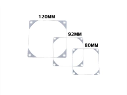 ANTI-VIBRATION SILICON PAD 80x80MM