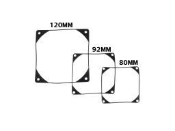 ANTI-VIBRATION  SILICON PAD 92x92MM