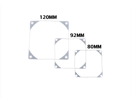 ANTI-VIBRATION SILICON PAD 92x92MM