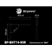 Bitspower Pre-bent 90-Degree Brass Hard Tubing
 OD14MM Deluxe White - Length 220x300MM