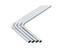 Bitspower Pre-bent 90-Degree Brass Hard Tubing
 OD16MM Silver - Length 220x300MM
