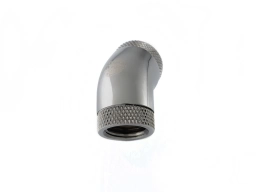 Bitspower Black Sparkle 45-Degree With Dual Rotary Inner G1/4" Extender