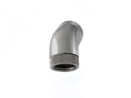 Bitspower Black Sparkle 45-Degree With Dual Rotary Inner G1/4