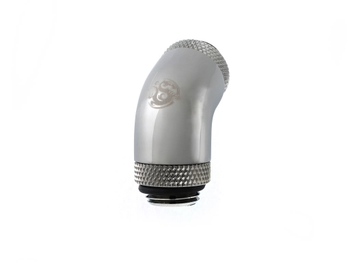 Bitspower Black Sparkle 60-Degree With Dual Rotary G1/4