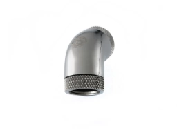 Bitspower Black Sparkle 60-Degree With Dual Rotary Inner G1/4" Extender