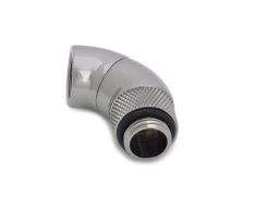 Bitspower G1/4" Black Sparkle Dual Rotary 90-Degree IG1/4" Extender