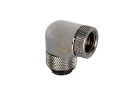 Bitspower G1/4" Black Sparkle Dual Rotary Angle IG1/4" Extender