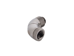 Bitspower G1/4" Black Sparkle Triple Rotary 90-Degree IG1/4" Extender