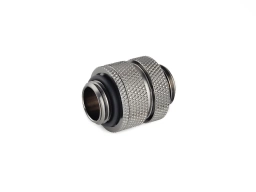 Black Sparkle Mini Dual G1/4" Adjustable Aqua Link Pipe (16-22MM)