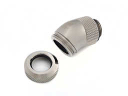 Bitspower Black Sparkle Enhance Rotary G1/4" 30-Degree Multi-Link Adapter For OD 12MM