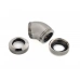 Bitspower Black Sparkle Enhance 45-Degree Dual Multi-Link Adapter For OD 12MM