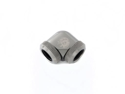 Bitspower Black Sparkle Enhance 90-Degree Dual Multi-Link Adapter For OD 12MM