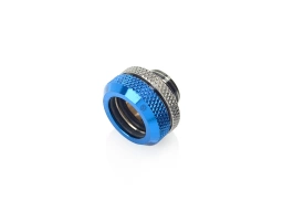 Bitspower G1/4" Black Sparkle / Royal Blue Enhance Multi-Link For OD 14MM