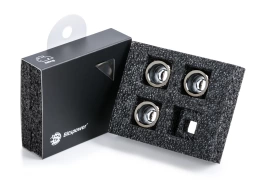 Bitspower G1/4" Black Sparkle Advanced Multi-Link For OD 16MM (4PCS)