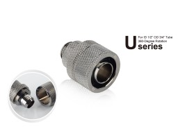 Bitspower G1/4" Black Sparkle Rotary Compression Fitting CC5 Ultimate For  ID 1/2" OD 3/4" Tube