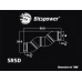 Bitspower Black Sparkle Five Rotary Snake-Style Dual IG1/4