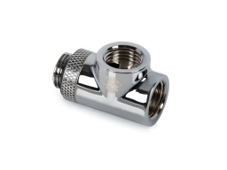 Bitspower Black Sparkle T-Block Rotary G1/4"& Inner G1/4"x2