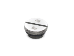 G3/8" Black Sparkle Low-Profile Stop Fitting