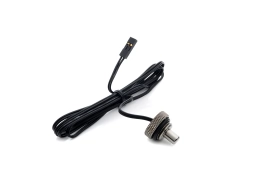 G1/4" Black Sparkle Temperature Sensor Stop Fitting