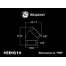 Bitspower Carbon Black 45-Degree With Dual Inner G1/4