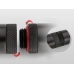 Bitspower Carbon Black 45-Degree With Dual Rotary Inner G1/4