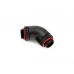 Bitspower Carbon Black 60-Degree With Dual Rotary G1/4