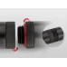 Bitspower Carbon Black 60-Degree With Dual Rotary G1/4