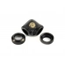 Bitspower Carbon Black Enhance 90-Degree Dual Multi-Link Adapter For OD 12MM