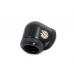 Bitspower Carbon Black Enhance 90-Degree Dual Multi-Link Adapter For OD 14MM