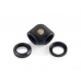 Bitspower Carbon Black Enhance 90-Degree Dual Multi-Link Adapter For OD 16MM