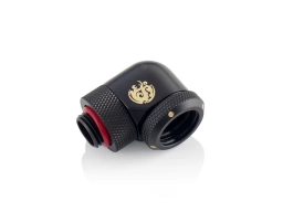 Bitspower Carbon Black Enhance Rotary G1/4" 90-Degree Multi-Link Adapter For OD 16MM