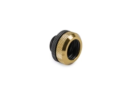 Bitspower G1/4" Carbon Black / True Brass Enhance Multi-Link For OD 14MM