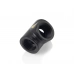 Bitspower Carbon Black T-Block With Triple IG1/4