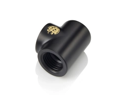 Bitspower Carbon Black T-Block With Triple IG1/4"