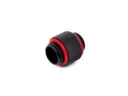 G1/4" Carbon Black Dual G1/4" Fitting