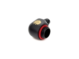 G1/4" Carbon Black Angle 1/4" Fitting